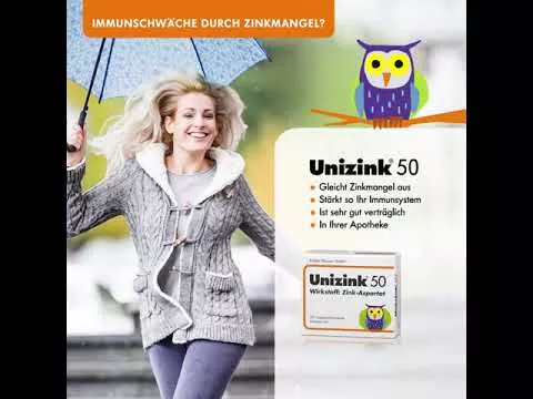 Video Unizinc 50 tabletti, 100 tk kohta