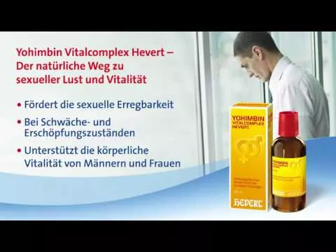 Video Yohimbine Vitalcomplex Hevert, 200 ml kohta