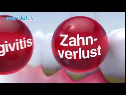 Video Meridol hambapasta, 20 ml kohta