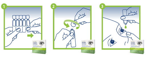 DR.THEISS Hydro med Green Eye Drop Amp, 20X0.35 ml