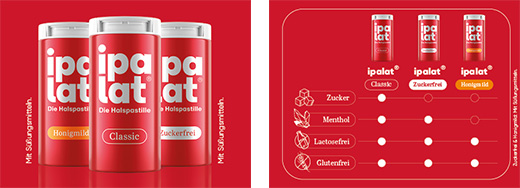 IPALAT Kurgupastillid suhkruta, 400 tk