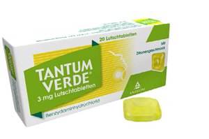TANTUM VERDE 3 mg pastill sidruni maitsega, 20 tk