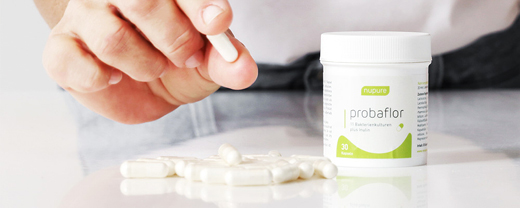 NUPURE probaflor Probiotics for Intestinal Restoration Kps, 60 tk
