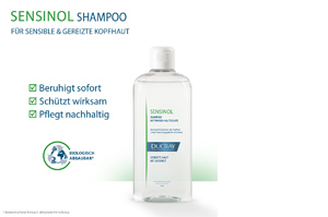 DUCRAY SENSINOL Šampoon Physio nahakaitsega, 400 ml