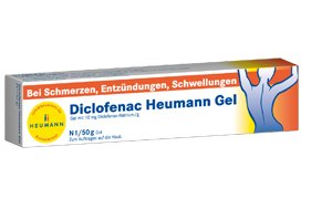 DICLOFENAC Heumann geel, 50 g