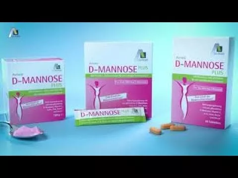 Video D-Mannose Plus 2000 mg pulber, 250 g kohta