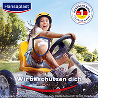 HANSAPLAST Fikseerimisside isekleepuv.6 cmx4 m sinine, 1 tk