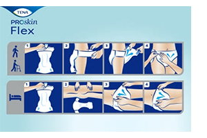 TENA FLEX maxi S, 22 tk