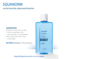 DUCRAY SQUANORM kõõmavastane tsingi juuksetintekstrakt, 200 ml