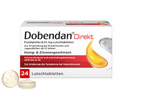 DOBENDAN Direct Flurbiprofen 8,75 mg pastillid, 24 tk