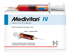 MEDIVITAN iV süstelahus kahekambrilises süstlis, 8 tk