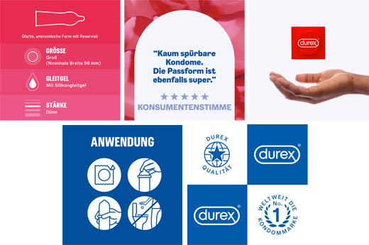 DUREX Sensitive classic kondoomid, 20 tk