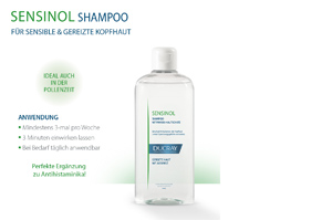 DUCRAY SENSINOL Šampoon Physio nahakaitsega, 400 ml