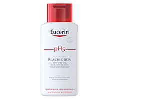 EUCERIN pH5 pesemislotion tundlikule nahale, 200 ml