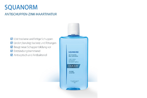 DUCRAY SQUANORM kõõmavastane tsingi juuksetintekstrakt, 200 ml