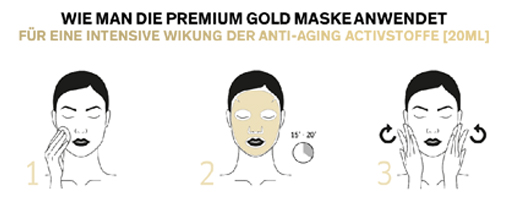 LIERAC Premium Perfecting Gold Cloth Mask, 1X20 ml