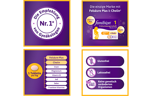 FEMIBION 1 varajase raseduse tabletid, 28 tk