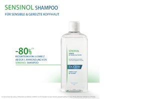 DUCRAY SENSINOL Šampoon Physio nahakaitsega, 400 ml