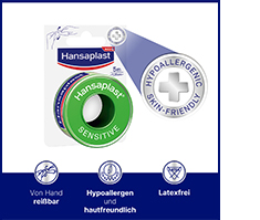 HANSAPLAST Tundlik fikseerimisplaaster 1,25 cm x 5 m, 1 tk