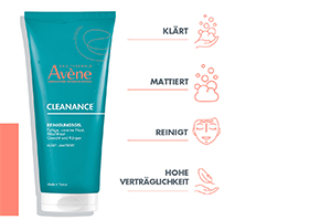 AVENE Cleanance Puhastusgeel+Monolaurin, 200 ml