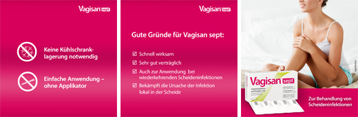 VAGISAN sept vaginaalsuposiidid povidoon-joodiga, 5 tk