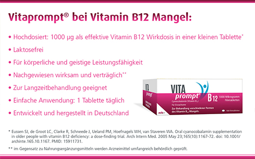 VITAPROMPT 1000 mikrogrammi õhukese polümeerikattega tabletid, 50 tk