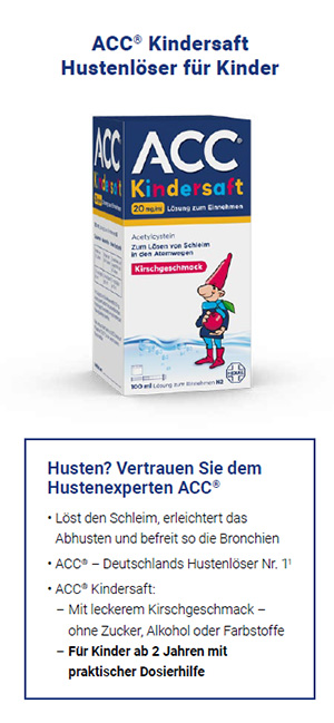 ACC Lastemahl, 100 ml