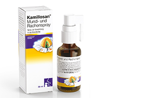 KAMILLOSAN suu- ja kurgusprei, 30 ml