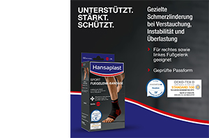 HANSAPLAST sportlik hüppeliigese suurus M, 1 tk