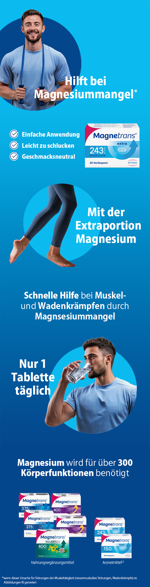 MAGNETRANS ekstra 243 mg kõvakapslid, 100 tk