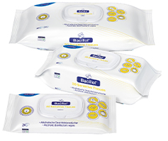 BACILLOL 30 tundlikku kangaid Flow-Pack, 80 tk