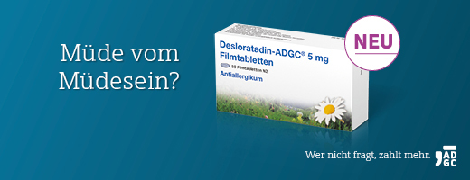 DESLORATADIN ADGC 5 mg õhukese polümeerikattega tabletid, 50 tk