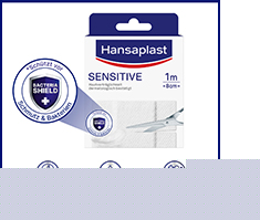 HANSAPLAST Tundlik kips hüpoallergeeniline 8 cmx1 m, 1 tk