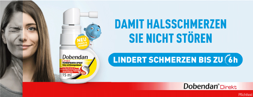 DOBENDAN Direct Flurbiprofen Spray Honey & Lemon, 15 ml