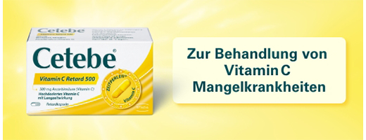 CETEBE C-vitamiini aeglase vabanemisega kapslid 500 mg, 30 tk