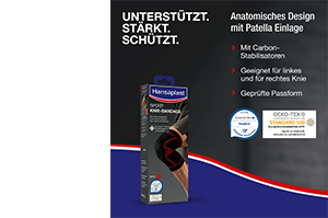 HANSAPLAST spordipõlveside suurus M, 1 tk