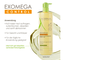 A-DERMA EXOMEGA CONTROL pehmendav dušiõli, 750 ml
