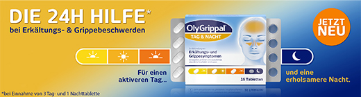 OLYGRIPPAL päev & öö 500 mg/60 mg tabletid, 16 tk
