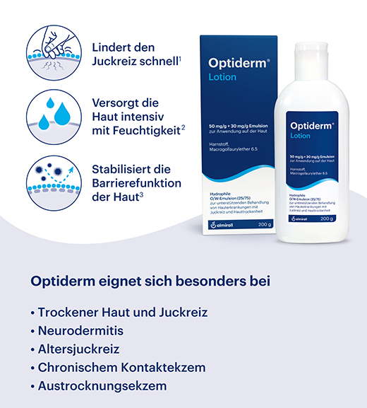 OPTIDERM Lotion, 500 g