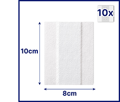 HANSAPLAST Tundlik kips hüpoallergeeniline 8 cmx1 m, 1 tk