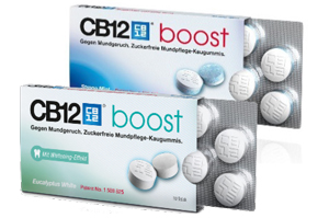 CB12 boost strong mint närimiskumm, 10 tk