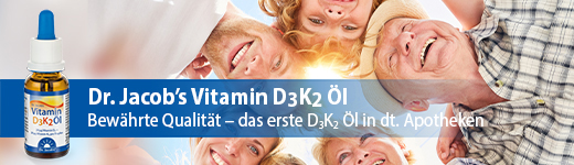VITAMIN D3K2 õli Dr.Jacobi tilgad, 20 ml
