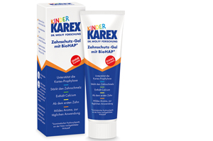 KAREX Laste hammaste kaitsegeel, 50 ml