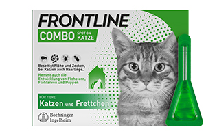 FRONTLINE Combo Spot on cat skin preparaat, 3 tk