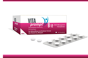 VITAPROMPT 1000 mikrogrammi õhukese polümeerikattega tabletid, 50 tk
