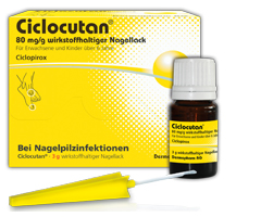 CICLOCUTAN 80 mg/g toimeaine küünelakk, 3 g