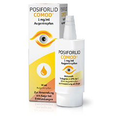 POSIFORLID COMOD 1 mg/ml silmatilgad, 10 ml
