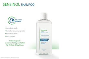 DUCRAY SENSINOL Šampoon Physio nahakaitsega, 400 ml