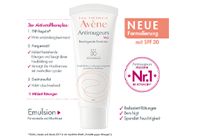AVENE Antirougeurs päevane rahustav emulsioon SPF 30, 40 ml