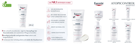 EUCERIN AtopiControl palsam, 200 ml